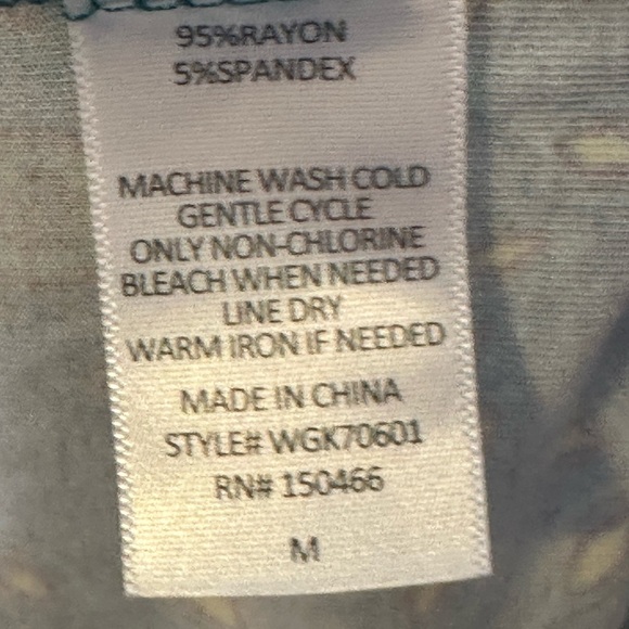 41 Hawthorn Maxi Floral Bohemian Short Sleeve V Neck Empire Waist Size Medium - Picture 5 of 5